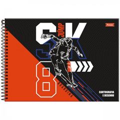 CADERNO CARTOG CD JUMP 96F 8009