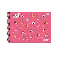 CADERNO CARTOG CD POP COLLECT 96F 8158