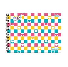 CADERNO CARTOG CD POP COLLECT 96F 8158