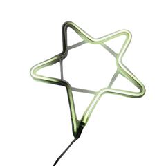Estrela Neon Branca