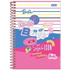 CADERNO 1/4 CD ESP BARBIE 80F 8294