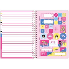 CADERNO 1/4 CD ESP BARBIE 80F 8294