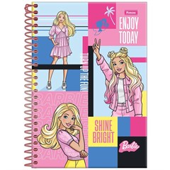 CADERNO 1/4 CD ESP BARBIE 80F 8294