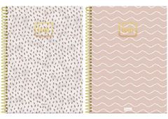 CADERNO CD BLUSH 10X1 160F 6471
