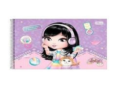 CADERNO CARTOG JOLIE 80F 309028