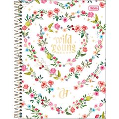Caderno Capa Dura 16x1 Capricho 256 Folhas