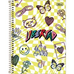 Caderno Capa Dura 16x1 Capricho 256 Folhas