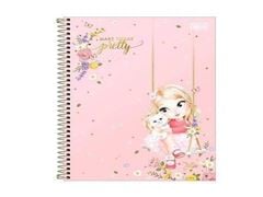 CADERNO CD JOLIE 10X1 160F 308544
