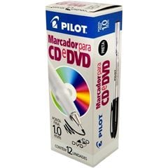 MARCADOR PERM PILOT CD 1.0 PT 823