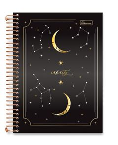 Caderno Capa Dura 10x1 Infinity 160 Folhas