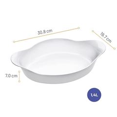 Assadeira Nad Opali Oval 1,4l 6759
