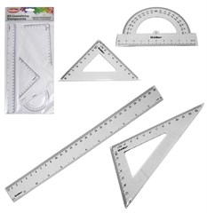 CJ GEOMETRICO GOLLER 4P TRANSP 6099