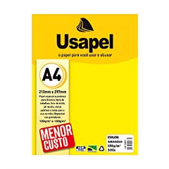 PAPEL USAPEL COLOR 180G 50F A4 AM 25001