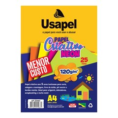 PAPEL CRIAT FILIP 5COR A4 25F 120G NEON 25063