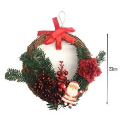 GUIRLANDA PINHAS/LACO 23CM WF619