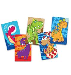 Jogo Da Memoria Dinocards Pais E Filhos 54 Peças Dinossauros Jurassic