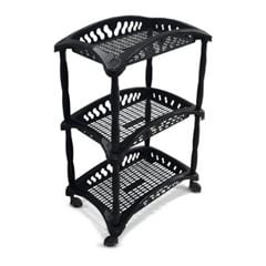 Fruteira Plastica 3 Cestos- Organizador Vertical Triplo