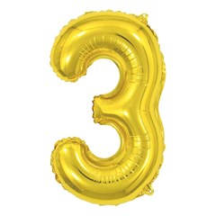 BALAO METALIZADO DOURADO 3 8029