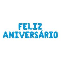 BALAO FELIZ ANIVERSARIO 16 AZUL 8602
