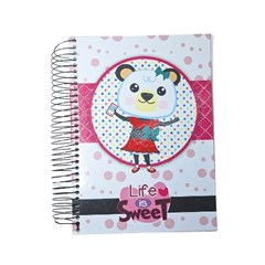 CADERNO CD SWEET BABIES 20X1 400F 5503