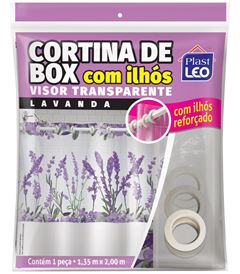 CORTINA P/BOX VISOR RET C/ILHOS 640B