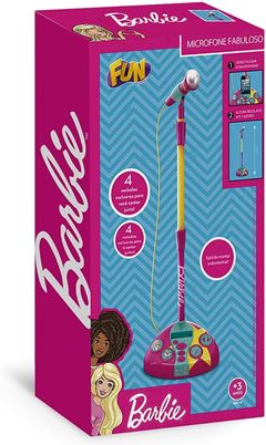 MICROFONE BARBIE C/MP3 PLAYER F0004-4