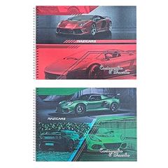 CADERNO CARTOG CD 96F MAXICARS 5491