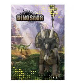 CADERNO CD 1/4 COST DINO 96F 5261