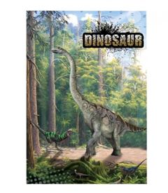 CADERNO CD 1/4 COST DINO 96F 5261