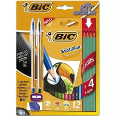 Kit Escolar Bic Evolution Colorir