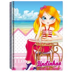 CADERNO CD LINDINHAS 1X1 80F 5616/5744