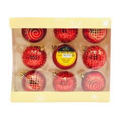 BOLA NATAL SORT 6CM C/9 NTB85401