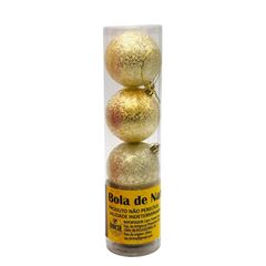 Bola Natal 7cm C/4 Ntb60053