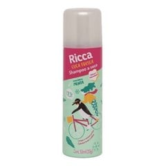 SHAMPOO SECO RICCA 50ML MENTA 2853