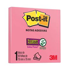Post-It 3m 76x76 90fl Pink Hb50238