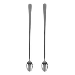 Colher em Aço Inox Bailarina Oxford 30cm Preto - Wolff