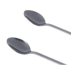 Colher em Aço Inox Bailarina Oxford 30cm Preto - Wolff