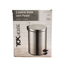 Lixeira Aço Inox Tok 3 Litros