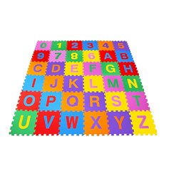 Borracha Eva Alf/Num 36p 28x28 7102