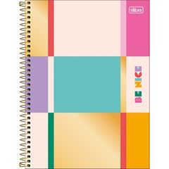 CADERNO CD BE NICE 10X1 160F 313602