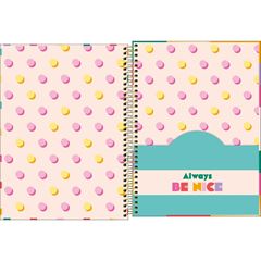 CADERNO CD BE NICE 10X1 160F 313602