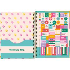 CADERNO CD BE NICE 10X1 160F 313602