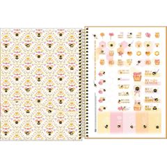 CADERNO CD HONEY BEE 10X1 160F 323012