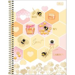 CADERNO CD HONEY BEE 10X1 160F 323012