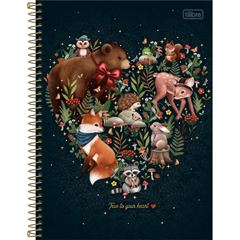 CADERNO CD LOVELAND 10X1 160F 319716