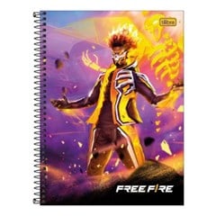 CADERNO CD FREE FIRE 1X1 80F 319601