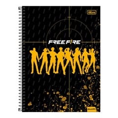CADERNO CD FREE FIRE 1X1 80F 319601