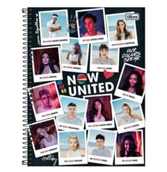 CADERNO CD NOW UNITED 10X1 160F 318213