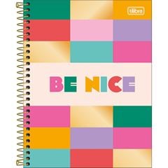 CADERNO CD BE NICE 1X1 80F 313572