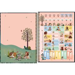 CADERNO CD LOVELAND 1X1 80F 322954